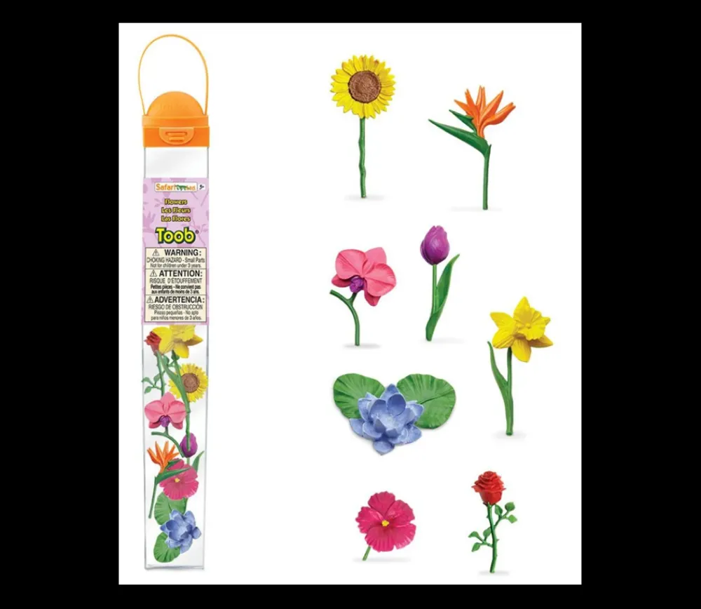Tout Pour le Jeu 8 fleurs figurines d'environ 8 cm