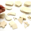 Tout Pour le Jeu 78 formes diverses en bois brut contre-plaqué