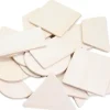 Tout Pour le Jeu 18 Formes géométriques bois naturel 7 cm