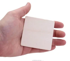 Tout Pour le Jeu 18 Formes géométriques bois naturel 7 cm