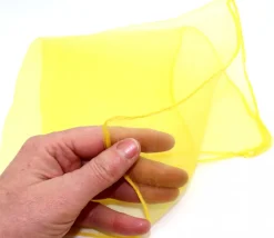 Tout Pour le Jeu 10 foulards jaunes de jonglage 40x40 cm