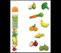 Tout Pour le Jeu 8 fruits et légumes figurines jouet d'environ 5 cm