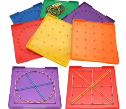 Tout Pour le Jeu 6 Géoboards - set de 6 tableaux recto et verso