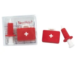 Tout Pour le Jeu 2 gommes Kit de secours : 1 valisette + 1 seringue