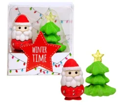 Tout Pour le Jeu 2 gommes Père-Noël / Sapin