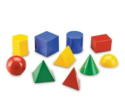 Tout Pour le Jeu 10 grandes formes géométriques 7.5 cm