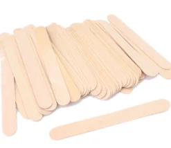 Tout Pour le Jeu 50 grands bâtonnets bois naturel 15 x 1.8 x 0.18 cm bricolage et jeux