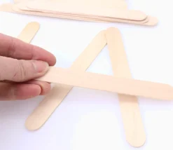 Tout Pour le Jeu 50 grands bâtonnets bois naturel 15 x 1.8 x 0.18 cm bricolage et jeux