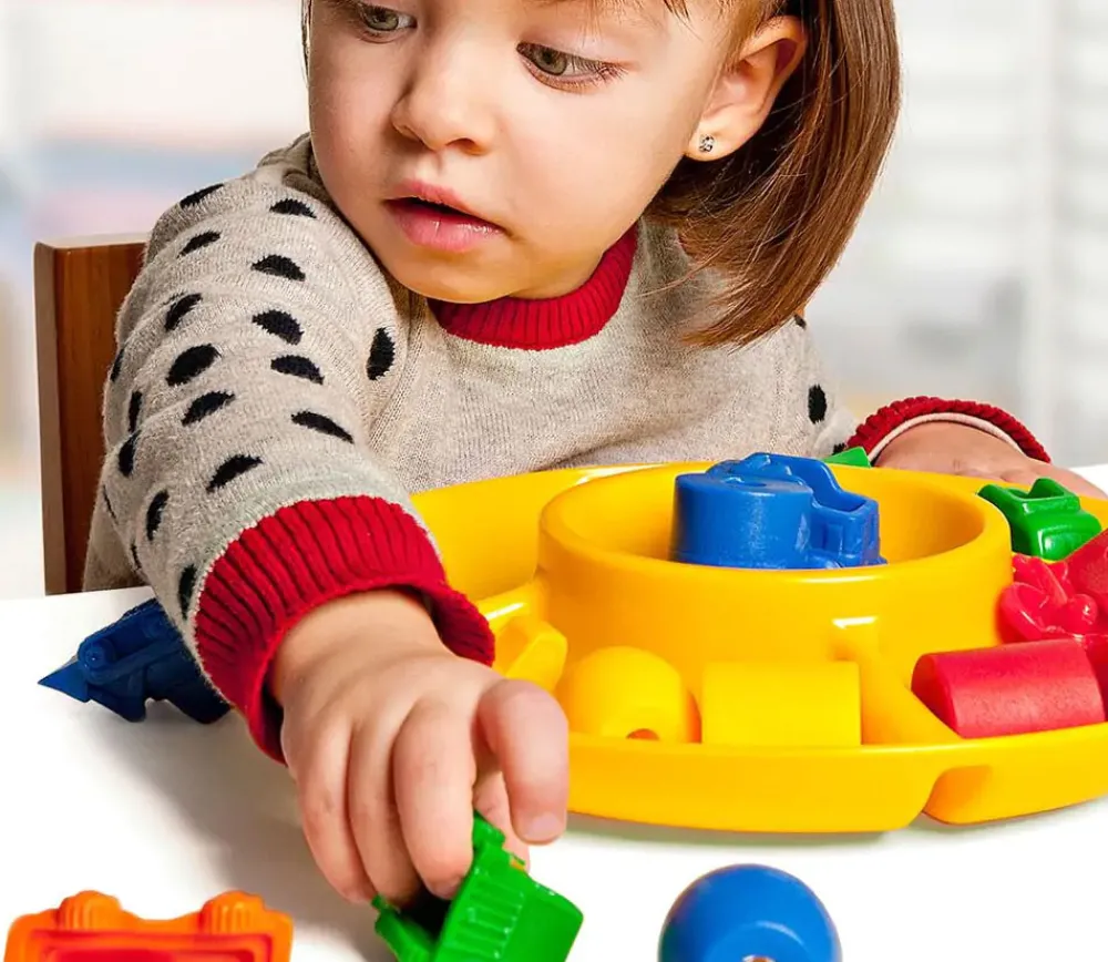 Tout Pour le Jeu 4 grands plateaux de tri fleur 26 cm de diamètre