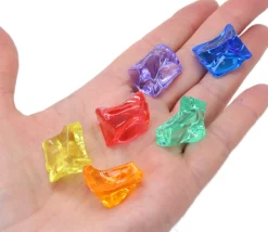 Tout Pour le Jeu 180 grosses pépites gems translucides colorées