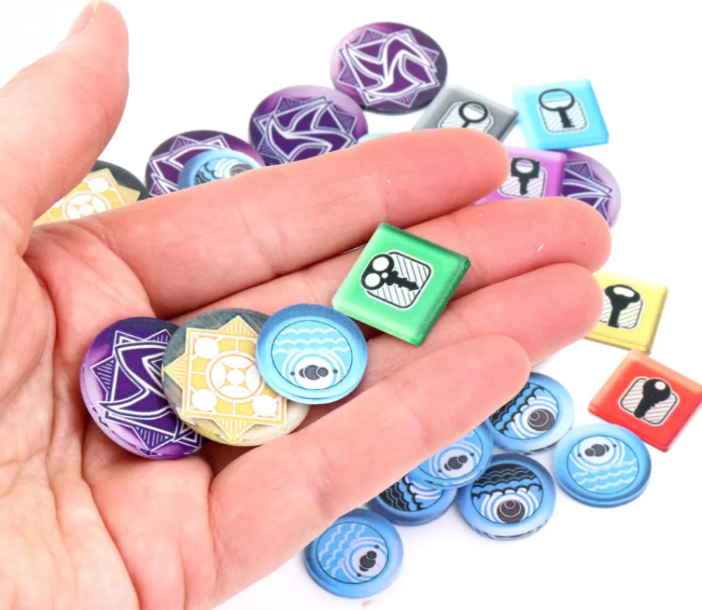 Tout Pour le Jeu 46 jetons compatibles jeu Arkham Horror