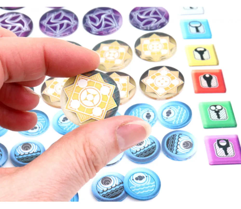 Tout Pour le Jeu 46 jetons compatibles jeu Arkham Horror