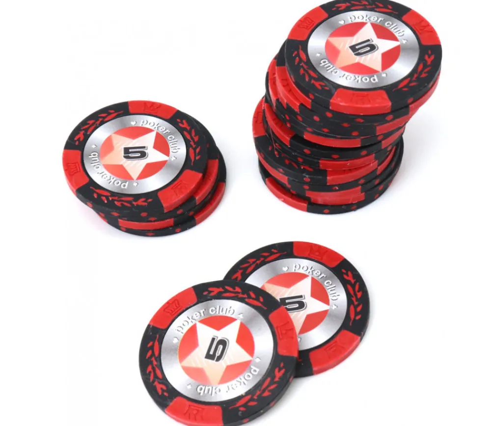 Tout Pour le Jeu 20 Jetons de poker crown argile valeur 5 - 14 gr