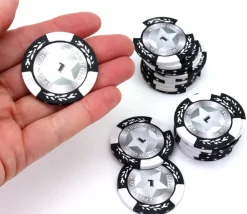 Tout Pour le Jeu 20 Jetons de poker crown argile valeur 1 - 14gr