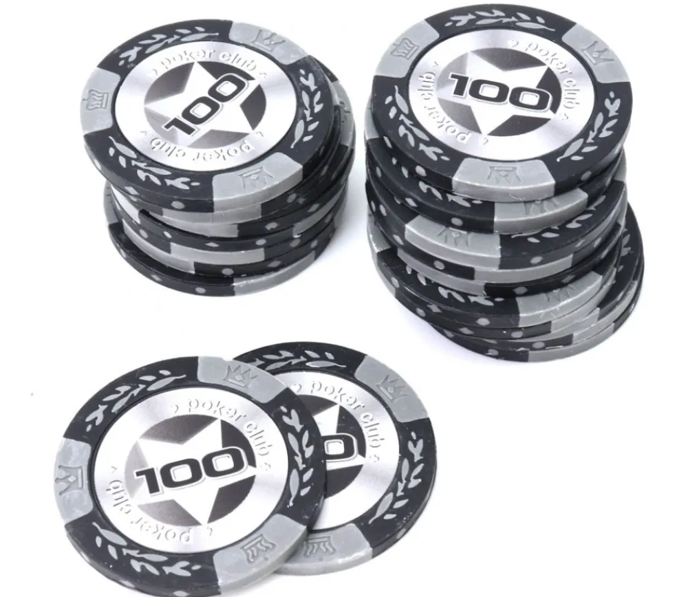 Tout Pour le Jeu 20 Jetons de poker crown argile valeur 100 - 14 gr