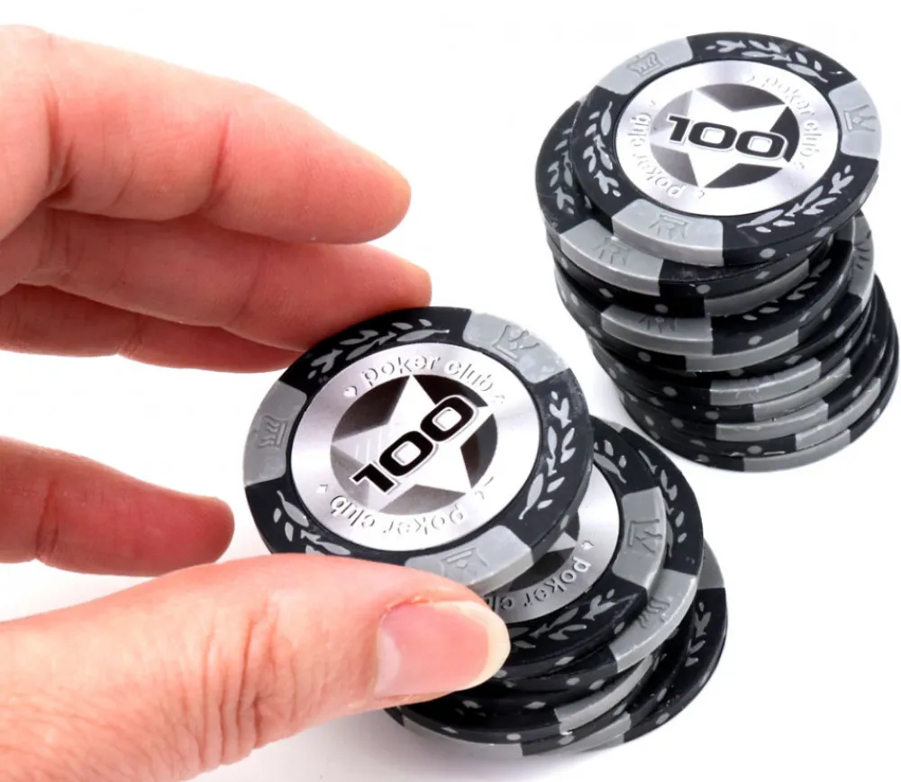 Tout Pour le Jeu 20 Jetons de poker crown argile valeur 100 - 14 gr
