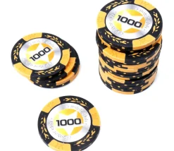 Tout Pour le Jeu 20 Jetons de poker crown argile valeur 1000 - 14 gr