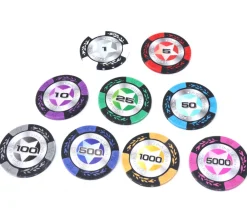 Tout Pour le Jeu 20 Jetons de poker crown argile valeur 25 - 14 gr