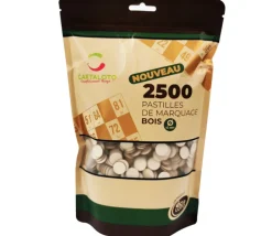 Tout Pour le Jeu 2500 Jetons en bois 1.5 cm jeux - loto - bingo - loisirs créatifs