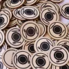 Tout Pour le Jeu 500 jetons en bois repas - 2.5 cm pour restauration