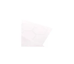 Tout Pour le Jeu 22 jetons hexagones 50 mm blancs à imprimer sur feuille prédécoupée