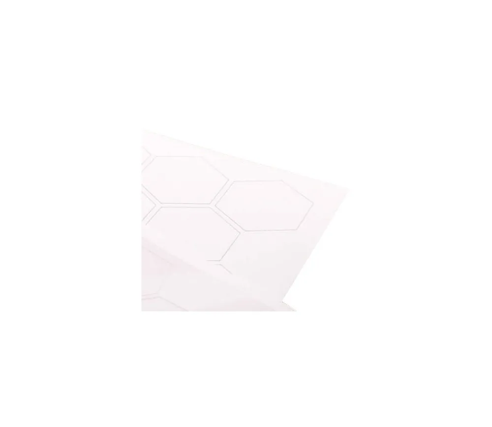 Tout Pour le Jeu 22 jetons hexagones 50 mm blancs à imprimer sur feuille prédécoupée