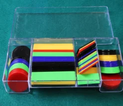 Tout Pour le Jeu 100 Jetons mise pour jeux (5 couleurs) 10 50 100