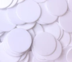 Tout Pour le Jeu 1000 Jetons ronds plats de 2.4 cm de diamètre plastique pour jeux