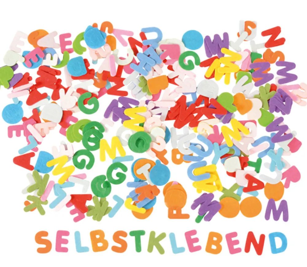 Tout Pour le Jeu 300 lettres 3 cm en feutrine adhésive