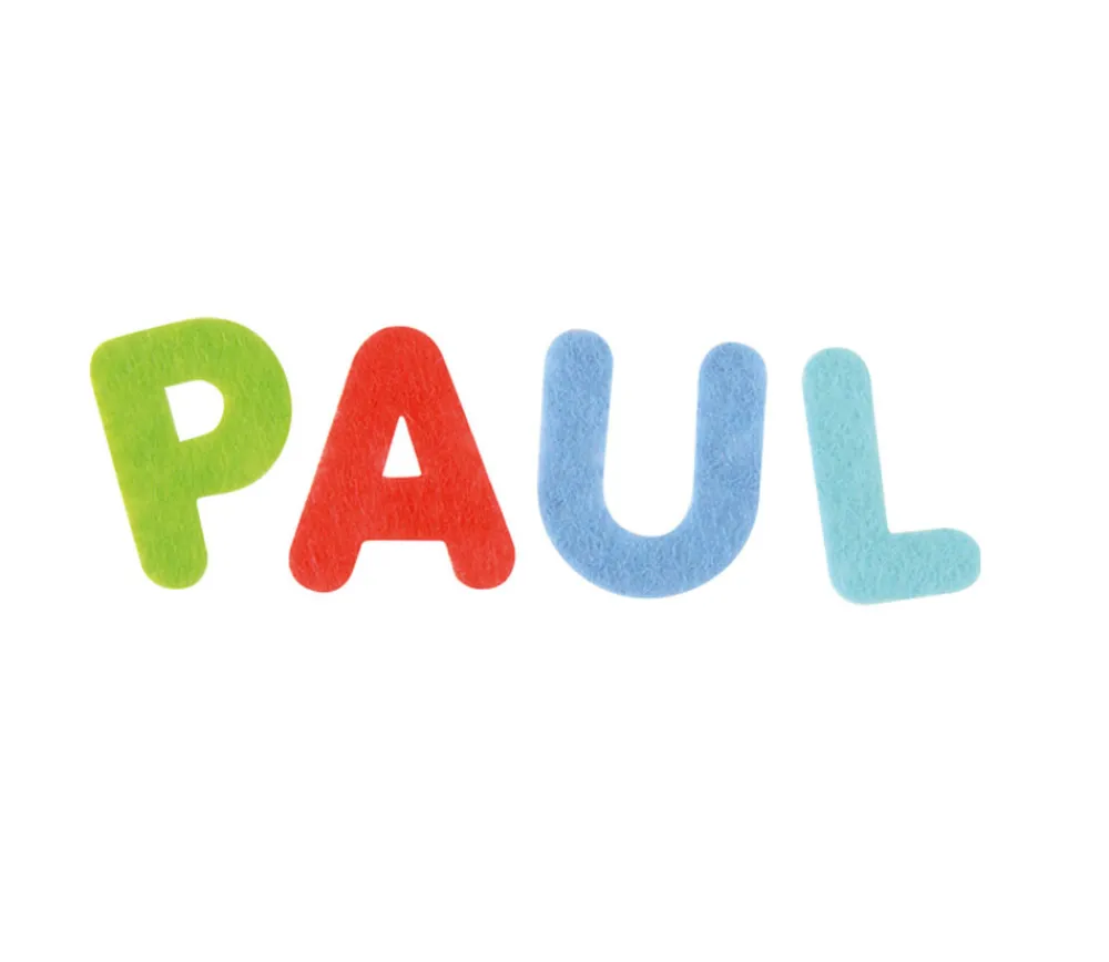 Tout Pour le Jeu 300 lettres 3 cm en feutrine adhésive