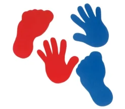 Tout Pour le Jeu 2 mains marquage au sol 16 cm - la paire de marqueur