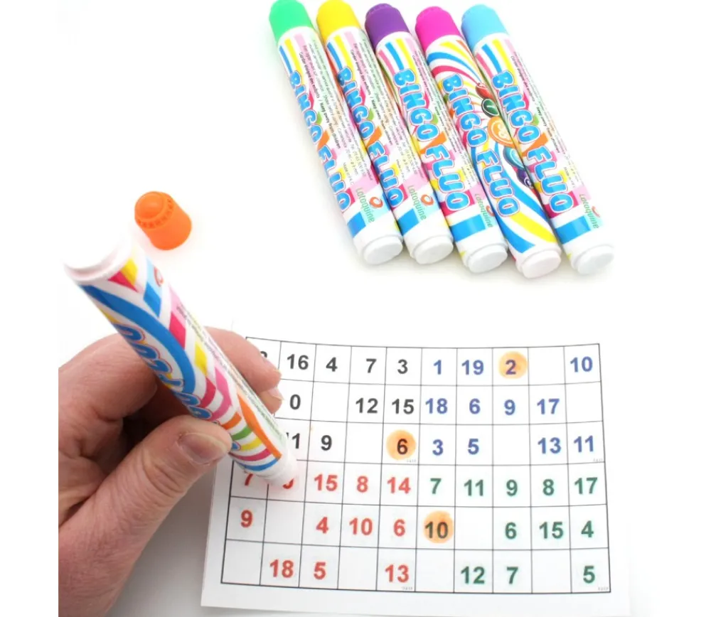 Tout Pour le Jeu 2 Marqueurs pour carton loto Bingo