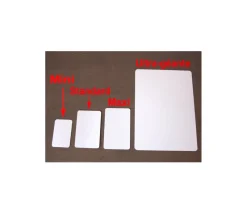 Tout Pour le Jeu 56 mini cartes blanches à personnaliser 43,5 x 67,5 mm