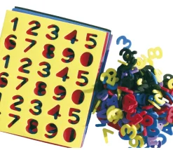 Tout Pour le Jeu 180 mini chiffres en mousse fine de 1.5 cm hauteur
