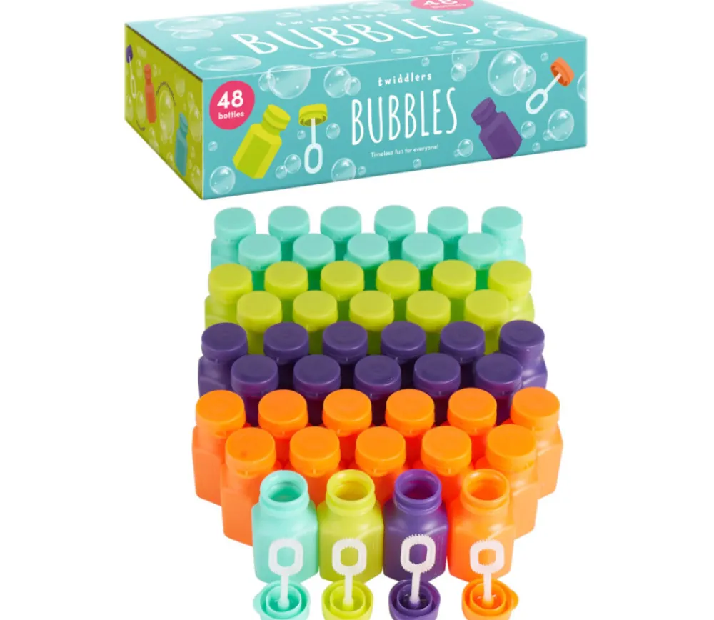 Enfant Tout Pour le Jeu 48 Mini Flacons Bulles de Savon 17 ml