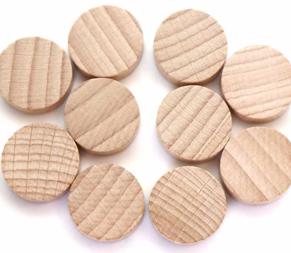 Tout Pour le Jeu 10 mini palets bois 2.1 cm