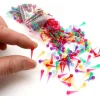 Tout Pour le Jeu 500 mini picots clous translucides 16 mm