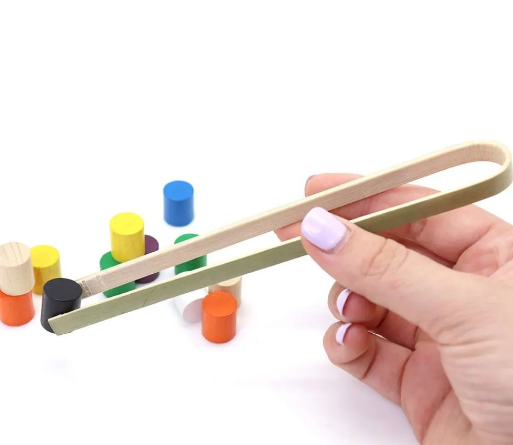 Tout Pour le Jeu 2 mini pinces bambou 16 cm