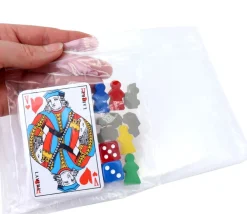 Tout Pour le Jeu 100 Mini sachets zips 115 x 115 mm