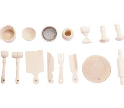 Tout Pour le Jeu 15 miniatures en bois accessoires maison