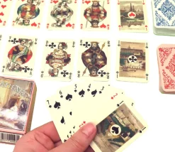 Tout Pour le Jeu 2 minis jeux 54 cartes Patience Sonet Morin