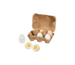 Tout Pour le Jeu 6 oeufs à découper velcro scratch