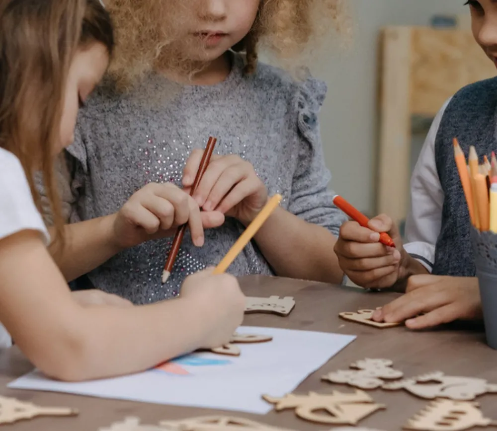 Tout Pour le Jeu 12 outils de traçage en bois formes amusantes