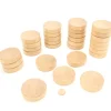 Tout Pour le Jeu 30 palets en bois de compétition 5,2 cm pour billard hollandais