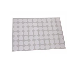 Tout Pour le Jeu 70 pastilles rondes 19 mm autocollantes blanches