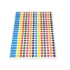 Tout Pour le Jeu 294 pastilles rondes autocollantes 8 mm en 7 couleurs