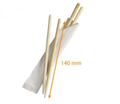 Tout Pour le Jeu 2 petites Baguettes chinoises 14 cm