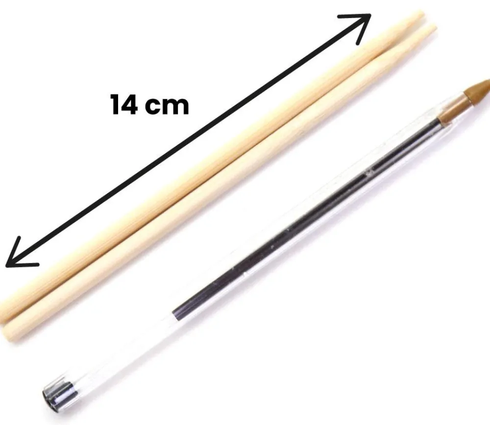 Tout Pour le Jeu 2 petites Baguettes chinoises 14 cm