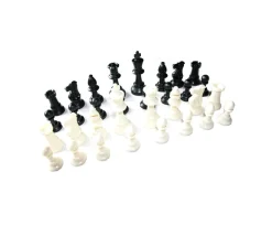 Tout Pour le Jeu 32 Pièces échecs plastique 77 mm taille T3
