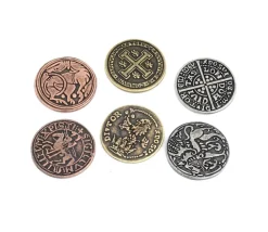 Tout Pour le Jeu 20 Pièces médiévales métal Legendary